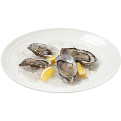 Marinated oysters